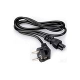 JUNGLEE 1.5 Metre Pc Mönitör Fişi 3x0,75 Mm 3 Pin Yonca 220v 10a Adaptör Laptop Yazıcı Power Güç Kablosu