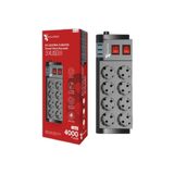 JUNGLEE (1262) Akım Korumalı 8 Li Priz Açma Kapama Anahtarlı 3 Usb Çıkışlı 2 Metre Kablo Uzunluğu ile uyumlu