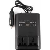Junglee 12V - 24V 220V/150W Voltaj Dönüüştürücü 4xusb 2xtype-C Invertör Otomatik LED Ekran