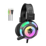 JUNGLEE (148) Rgb Led Işıklı Oyuncu Kulaklığı Profesyonel Gaming Headset Mikrofonlu Oyun Kulaklık V8 ile uyumlu