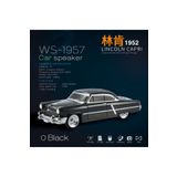 JUNGLEE 1952 LİNCOLN CAPRİ ŞARJLI BLUETOOTH SPEAKER KABLOSUZ LED IŞIKLI HOPARLÖR FM RADYO SD KART USB
