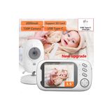 JUNGLEE 1MP GECE GÖRÜŞLÜ 720P HD BEBEK İZLEME KAMERASI MÖNİTÖRLÜ SICAKLIK GÖSTERGELİ SESLİ VE MÜZİKLİ KAMERA