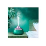 Junglee 200Ml Ultrasonik Oda Hava Nemlendirici Led Işıklı Buhar Makinesi Aroma Difizör Yeşil-Gümüş