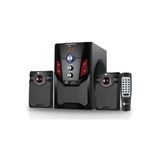 JUNGLEE 2+1 Ses Sistemi Fm Radyo Sd Kart Usb Bluetooth Uzaktan Kumandalı Subwoofer Hoparlör Siyah M-MD1512