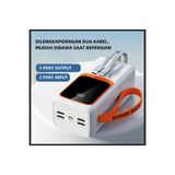 Junglee 22.5W Pd Powerbank Hizli Şarj Dijital Gösterge Quick Charge 3.0 Type-C Taşinabilir Şarj Aleti 5V-3A Beyaz 30000Mah