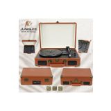 JUNGLEE (262) Nostaljik Pikap Plakçalar 33-45-78 Lik Plak Plak Çalar Bluetooth lu Aux Usb girişli Mp3 Çalar ile uyumlu