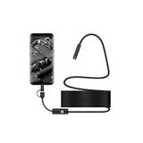 Junglee 3'Ü 1 Arada Endeskop Kamera Mikrofon Usb Ve Tip-C 6 Led Su Geçirmez 5 Metre Borescope Yılan Kamera Black 10 Metre
