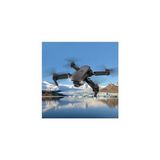 Junglee 4K Kameralı Katlanabilir Drone Hava Quadcopter Wifi Işıklı Model KBDFA E88 - Siyah