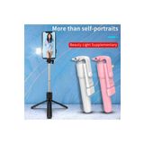 JUNGLEE (515) Bluetooth Lu Led Işıklı Selfie Çubuğu Uzaktan Kumandalı Yatay Ve Dikey Kullanabilme Özçekim Tripod ile uyumlu