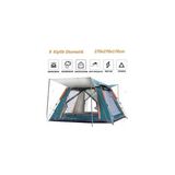 Junglee 8 Kişilik Otomatik Kurulum Çadır Kamp Balık ve Çocuk Oyun Çadırı 270CMX270CMX170CM - Yeşil