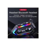 JUNGLEE (843) motosiklet RGB Bluetooth kulaklık sesli asistanı müzik çalma navigasyon ile interkom ile uyumlu