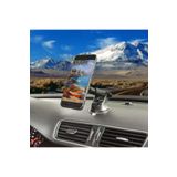 JUNGLEE (931) Teleskobik Uzayabilen Araç Içi Akrobat Mıknatıslı Telefon Tutucu Magnetic Car Phone Holder Vantuzlu ile uyumlu