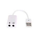 JUNGLEE (972) 7.1 Usb Ses Kartı 3.5 Mm Jack Girişini Usb Ye Çeviren Aparat ile uyumlu