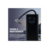 JUNGLEE araba lastikleri icin hava pompasi sarjli 150psi elektrikli pompa otomobil bisiklet top Araç Kompresörü jng-1052pmp-şarjlı