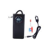 JUNGLEE Araba lastikleri için hava pompası şarjlı ekranlı 150PSI elektrikli pompa otomobil bisiklet top