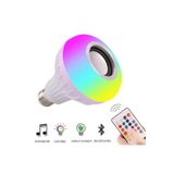 JUNGLEE Bluetooth Hoparlör Uzaktan Kumandalı Led Ampul Enerji Tasarruflu 7w Beyaz 5w Rgb Işık 3w Speaker
