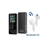 Junglee Bluetooth Lu Mp3-Mp4 Çalar Ses Kayıt Fm Radyolu Şarjlı Mp4 Player Dahili Hoparlör 8Gb Hafızalı Black