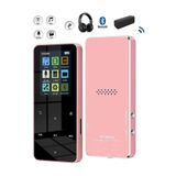 Junglee Bluetooth Lu Mp3-Mp4 Çalar Ses Kayıt Fm Radyolu Şarjlı Mp4 Player Dahili Hoparlör 8Gb Hafızalı Pembe