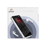 Junglee Bluetooth Lu Mp3-Mp4 Çalar Ses Kayıt Fm Radyolu Şarjlı Mp4 Player Dahili Hoparlör 8Gb Hafızalı Silver