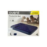 Junglee Büyük Boy Çift Kişilik Şişme Yatak Yastık Pompa 191Cmx137Cmx22Cm Lacivert