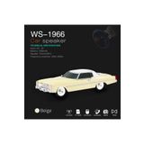 Junglee Cadillac Eldorado Nostaljik Araba Şeklinde Bej Bluetooth Speaker