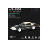 Junglee Cadillac Eldorado Nostaljik Araba Şeklinde Siyah Bluetooth Speaker