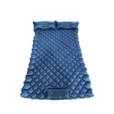 Junglee Çift Kişilik Şişme Yatak Kamp Plaj Çadir Yataği Uyku Pedi Kendinden Pompali Camp Single Bed Mavi 83008