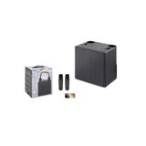 Junglee Çift Mikrofonlu Bluetooth Speaker Şarjlı Kablosuz Karaoke Hoparlör Party Box Ses Bombasi Siyah MARSHALL-M83