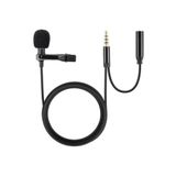 JUNGLEE Dcc5 3.5 Mm Jack Girişli Yaka Mikrofonu + Kulaklık Aparatı Tiktok Youtube