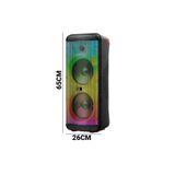 JUNGLEE DEV PARTY SPEAKER MİKROFONLU ŞARJLI BLUETOOTH HOPARLÖR RGB IŞIKLI UZAKTAN KUMANDALI