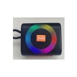 Junglee Go3 Pro Bluetooth Hoparlör Fm Radyo Sd Kart Usb Girişli Led Işıklı Şarjlı Speaker Siyah GO3PRO