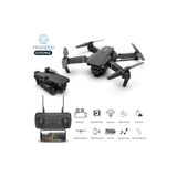 Junglee Hd Çift Kameralı Wifi Profesyonel Drone Led Işıklı Katlanabilir Drone Şarjlı Uzaktan Kumandalı Turuncu-Siyah
