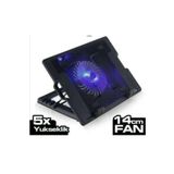 Junglee Laptop Soğutucu Altlık Cooling Pad Notebook Standı Led Işıklı Pl9951 Siyah