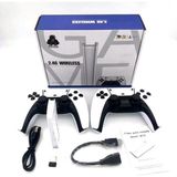 Junglee M15 Pro Game Stick Retro Oyun Konsolu 2 Kablosuz Kol 64 GB 20000 Oyun Tv Ps1 HDMI 4K Arcade Oyunları