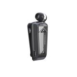 Junglee Makaralı Bluetooth Kulaklık Titreşimli Ios Android Uyumlu Bluetooth 5.3 Yaka Mandallı Kulaklık Siyah