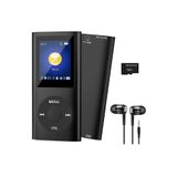 JUNGLEE METAL MP3 ÇALAR DİJİTAL EKRANLI MP4 PLAYER SES KAYIT FM RADYO 32GB HAFIZA KARTI HEDİYE