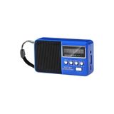 JUNGLEE Mini Fm Radyo Şarjlı Bluetooth Speaker Sd Kart Usb Girişli Kablosuz Hoparlör Deprem Radyosu