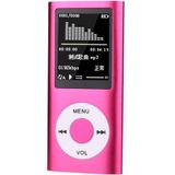 Junglee Mp3 Çalar Ses Kayıt Fm Radyo Sd Kart Girişli Mp4 Player 1.8 Inç Renkli Ekran Pembe