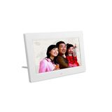 Junglee Otomatik Slayt Gösterisine Sahip 7 Inç Lcd Dijital Fotoğraf Çerçevesi Usb/Sd At710 Beyaz