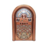 Junglee Retro Nostaljik Radyo Bluetooth Hoparlör Sd Kart Usb Girişli Şarjlı Fm Radyo Karişik