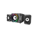 JUNGLEE RGB LED IŞIKLI 2+1 SES SİSTEMİ BLUETOOTH HOPARLÖR FM RADYO KARAOKE MİKROFONLU SPEAKER TV PC 50W