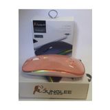 Junglee Şarjlı Kablosuz Mouse Sessiz 2.4 Ghz Usb Wireless 800-1200-1600 Ayarlanabilir Dpi Led Işıklı Slient Pembe