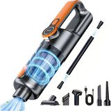 Junglee ST-126PLUS Güçlü El Tipi Süpürge 22000PA Emme Gücü 6000MAH Pil Şarj Edilebilir Kablosuz Araç Süpürge