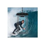 Junglee Su Geçirmez Telefon Kilifi Havuz Deniz Yağmur Da Kullanim Boyun Aski Ipli Waterproof Phone Case Siyah