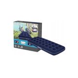 JUNGLEE Tek Kişilik Şişme Yatak Ev Kamp Seyahat Araç Çadır Içi Yatağı 185cmx76cmx22cm