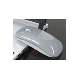 Junglee Tx Şarjlı Kablosuz Mouse 2.4 Ghz 1600Dpi E-1300 Gümüş Gri Modern Tasarım 431550 Tex Yeni Model Gümüş Gri