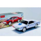 Junglee WS-1968 Klasik Dodge Challenger Model Araba Beyaz Bluetooth Hoparlör