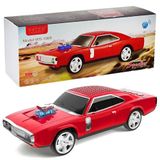 Junglee WS-1968 Klasik Dodge Challenger Model Araba Kırmızı Bluetooth Hoparlör