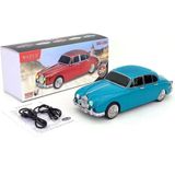 Junglee WS-596 Klasik Jaguar Model Araba Mavi Bluetooth Hoparlör