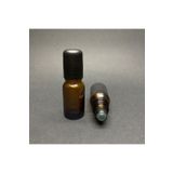 junibeliw 1 Adet Çok Amaçlı BOŞ 10ml Amber Boş RollOn Parfüm Yağ Şişesi Boş Cam Bilyeli 10ML